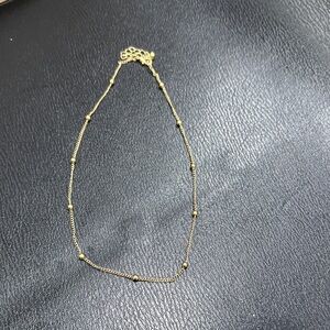 Delicate Bead Station Necklace - Women Jewelry